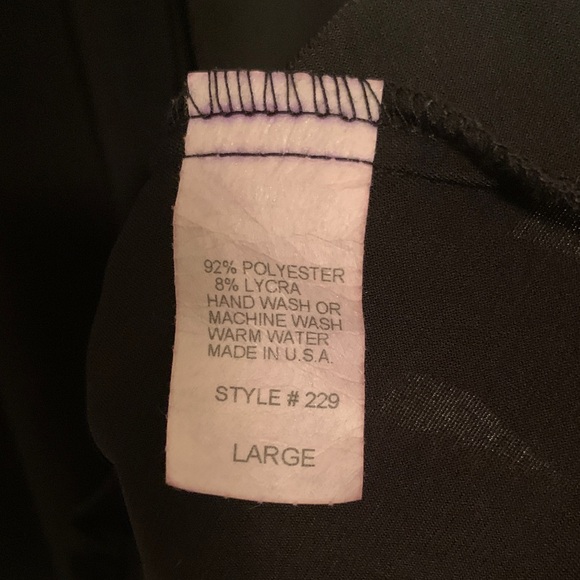 Last Tango Black Racerback Tank/Tunic - Picture 10 of 10